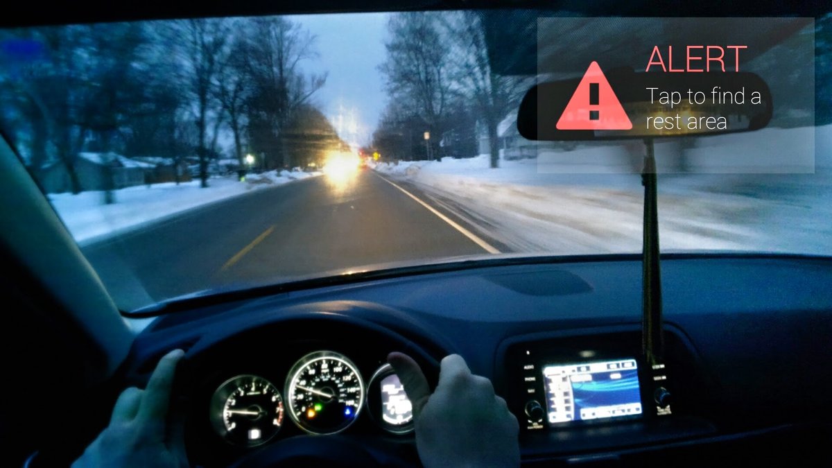 DriveSafe, con Google Glass eviti i colpi di sonno al volante